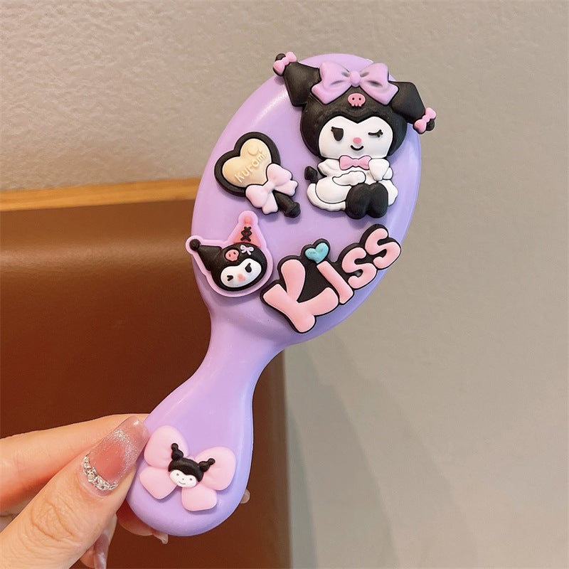 Loquat Kids Cushion Massage Comb Sanrio 01#blAck culomi A