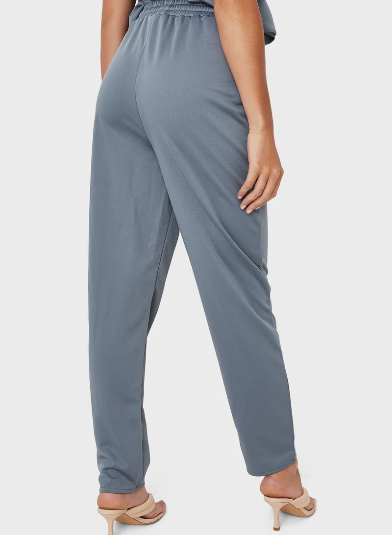 Missguided Drawstring Waist Pants