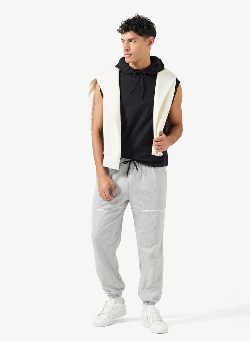 Seventy Five Basics Oversized Elastic Hem Joggers - Image 2