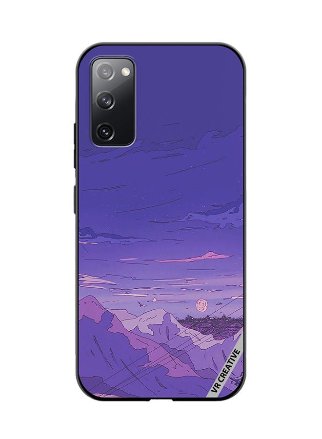 VR CREATIVE Protective Case Cover For Samsung Galaxy S20 FE 5G Nature Design Multicolour - Image 1
