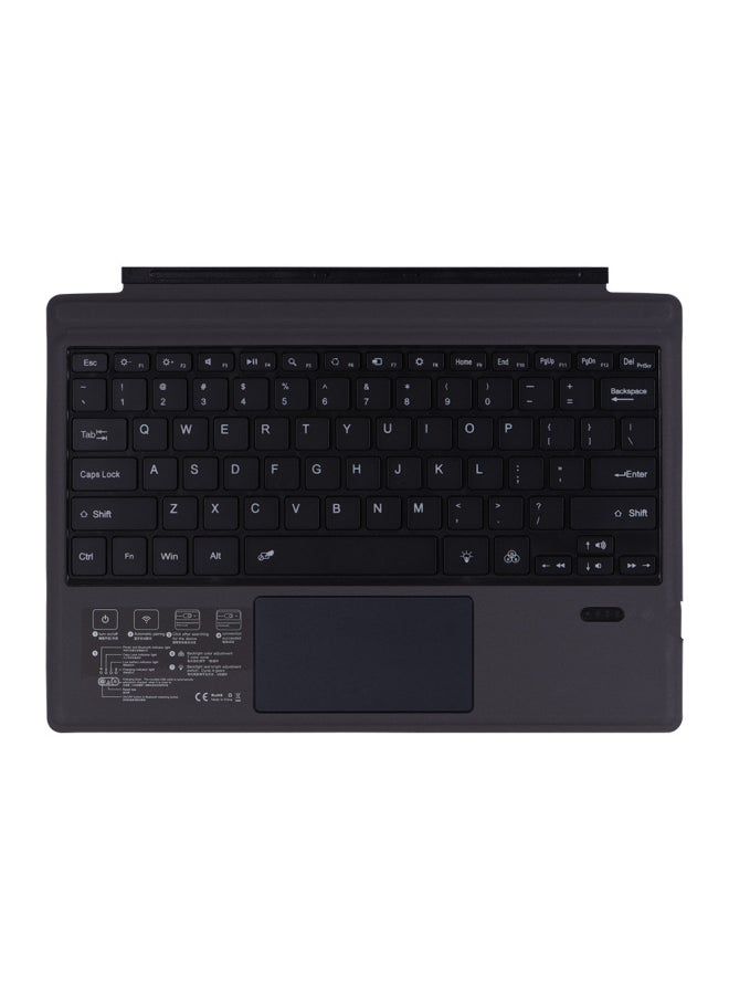 Generic For Microsoft Surface Pro Bluetooth Keyboard Pro34567 Zhuyin Cangjie Multi Language Luminous Keyboard-Colour: Gray And Black-Product Type: For Pro3/pro4/pro2017/pro6/pro7  - Image 1