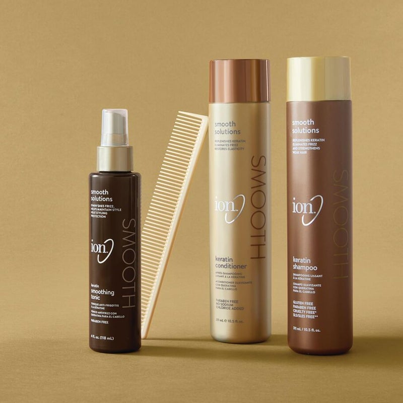 Assorted color options ion Keratin Smoothing Conditioner, Sulfate free, eliminates frizz and strengthens, 33.8 oz Gulf climate upgraded quality - Image 5
