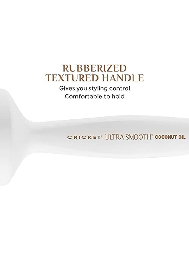 Cricket Ultra Smooth Coconut 15” Thermal Ceramic Barrel Hair Brush Antistatic Heatresistant Hairbrush For Blow Drying Curling And Styling All Hair Types - Image 5