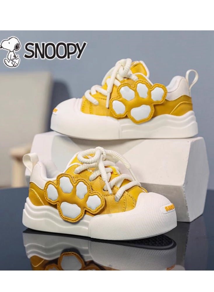Snoopy Children's Casual Low Cut Sports Board Shoes - Image 1