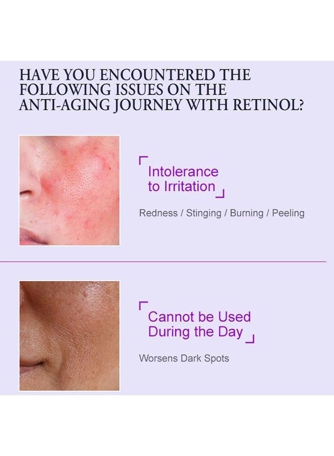 جوي برتي سيروم الوجه بالبкуشيول 3٪، مع مركب الريتينول الثلاثي و 3٪ نياسيناميد، سيروم زيت البкуشيول للوجه للنساء لتقليل الخطوط الدقيقة والتجاعيد، تركيبة مضادة للشيخوخة للحصول على بشرة أكثر نعومة وإشراقًا، 40 مل - Image 3