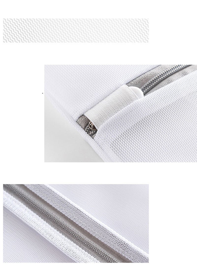 7pcs thickened fine mesh laundry bag for home storage washing machine down jacket clothes to prevent clothes from deforming underwear mesh bag - Image 4