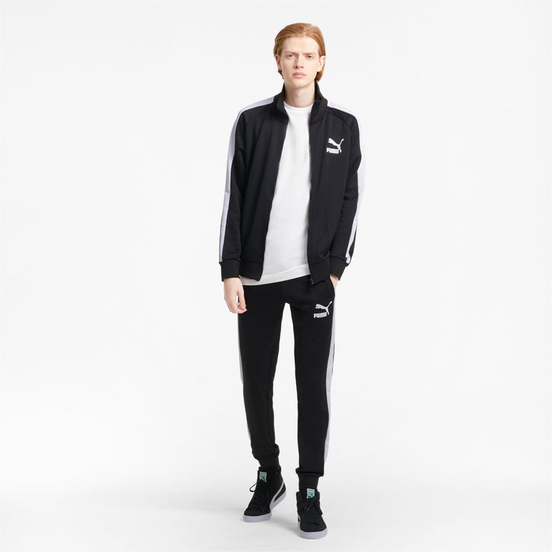 PUMA Iconic T7 Mens Black Track Jacket - Image 3