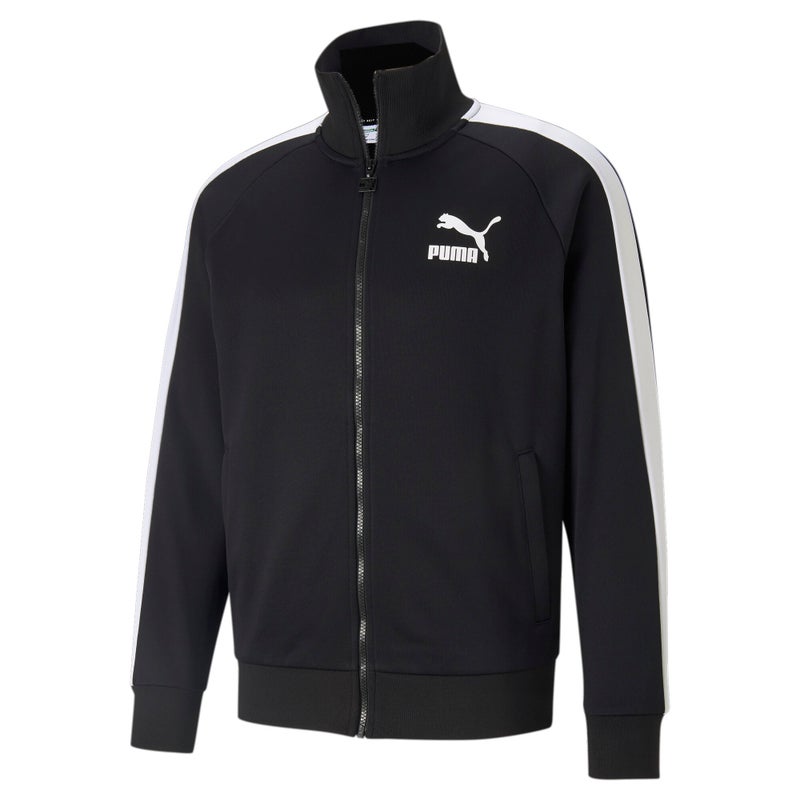 PUMA Iconic T7 Mens Black Track Jacket - Image 4