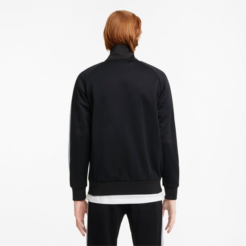 PUMA Iconic T7 Mens Black Track Jacket - Image 2