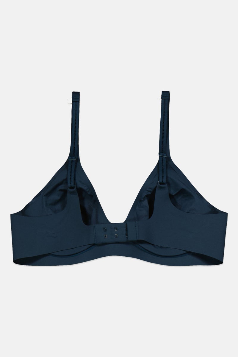 sloggi Women Plain Padded Bra, Teal Blue - Image 2