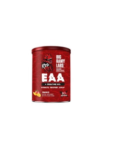 BIG RAMY LABS Big Ramy Labs Red Rex EAA Plus Creatine HCL, Enhances Muscle Production and Growth, Improves Performance, Mango Flavor, 30 Servings 