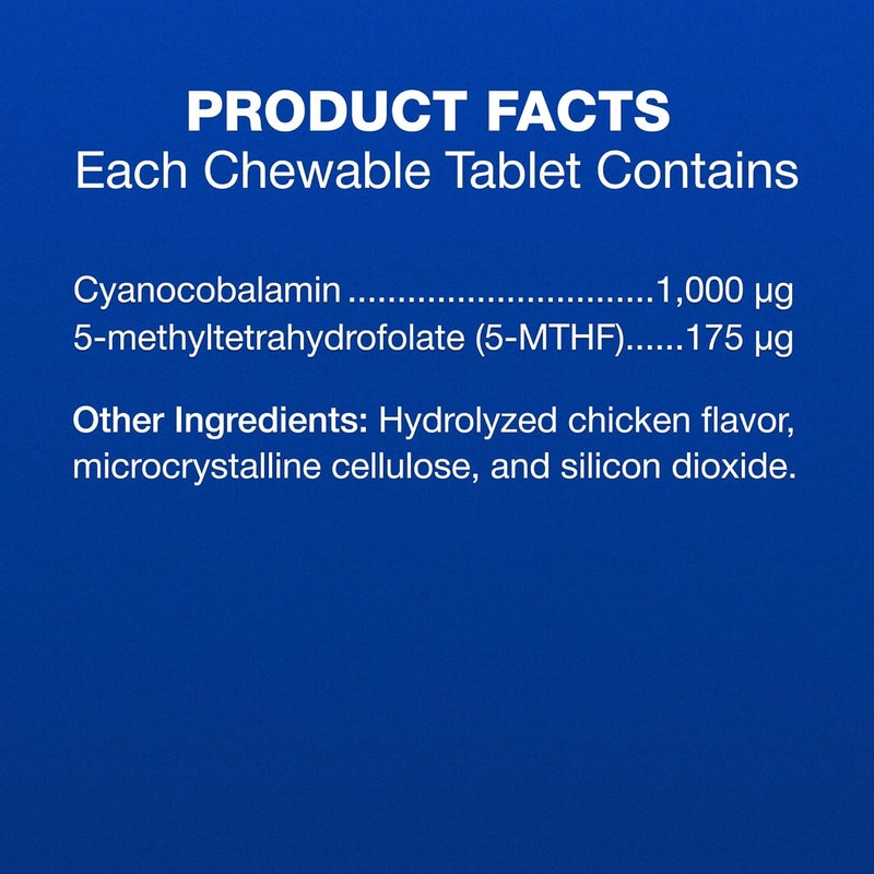 Nutramax Laboratories Cobalequin B12 Supplement Chewable Tablets for Dogs - 45CT - Image 5