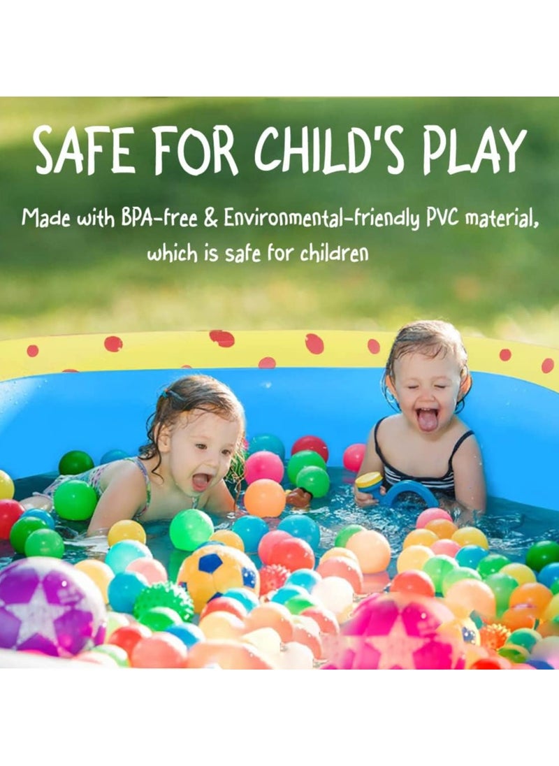 VUCATIN Inflatable Swimming Pool for Kids with Sprinkler, Funny Blow up Pool 170*103*65cm Full-Sized Family for Backyard, Summer Water Party  - Image 2