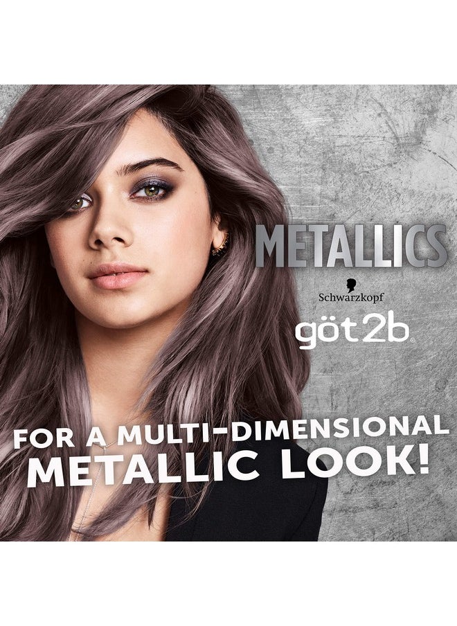 Got2b - Schwarzkopf Got2B Metallics Permanent Hair Color M83 Urban Mauve - Image 1