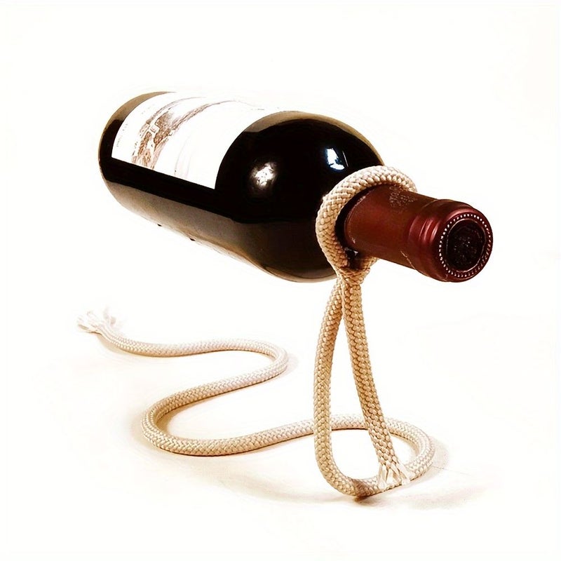 Red Magic Levitating Wine Rack Bottle Holder For Home Bar Decoration Perfect Birthday Wedding Gift - Image 2