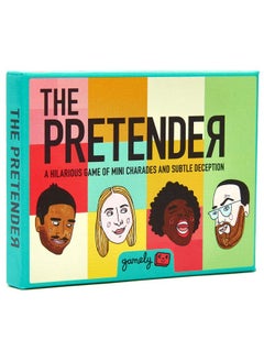The Pretender The Pocketsize Game Of Subtle Signals Skillful Guesswork And Artful Bluffing. Hilarious Social Deduction Game For Adults Teenagers And Families