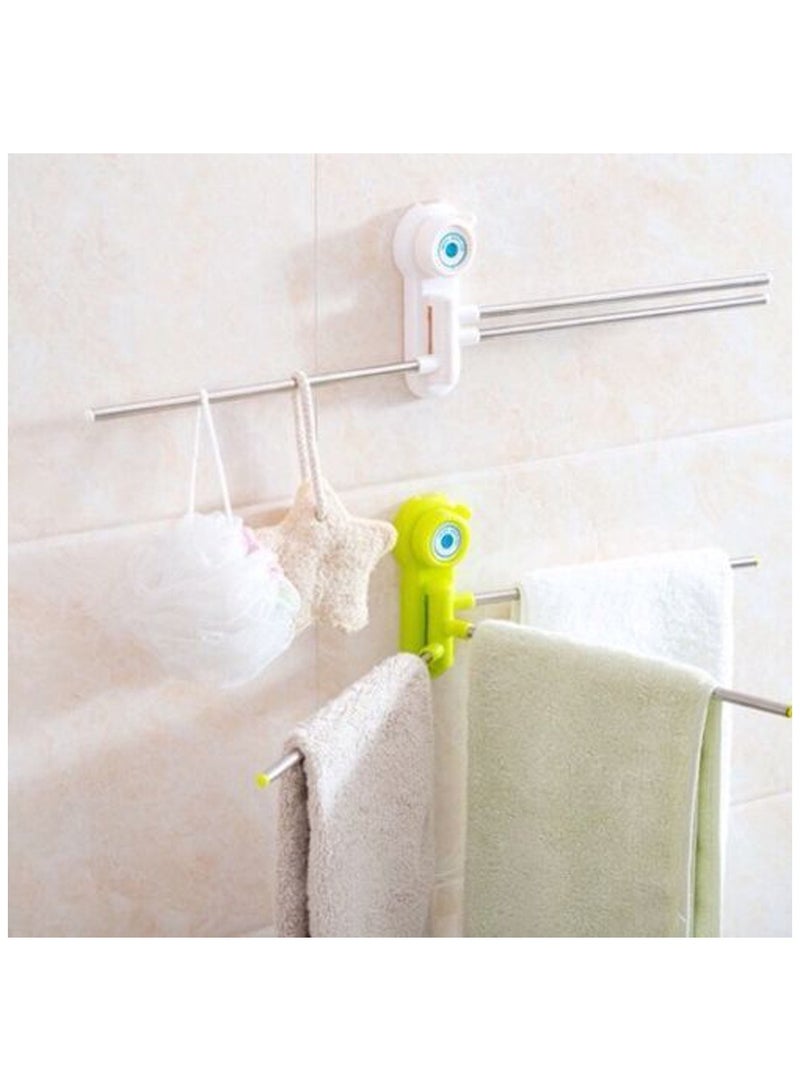 Three Arm Towel Holder Hanger Hook - Image 1