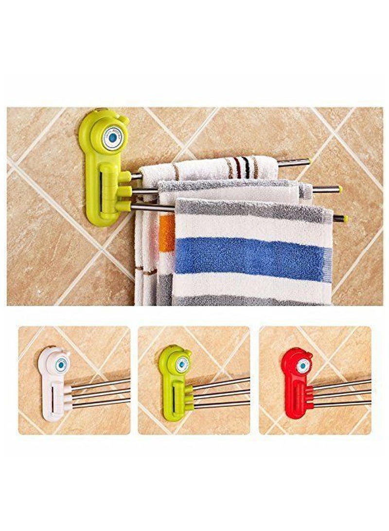 Three Arm Towel Holder Hanger Hook - Image 2