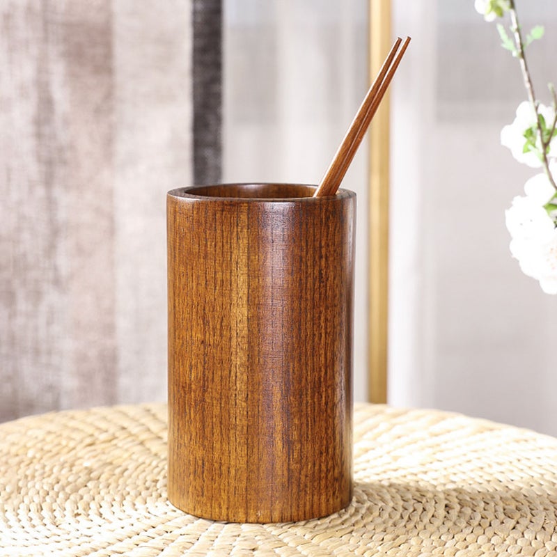 1pc Kitchen Chopsticks Storage Holder Round Cutlery Storage Bucket - Image 5