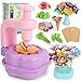 DAISRED Flower Craft Kits Toys for Kids Arts and Crafts for Girls Ages 468 DIY Flower Making Kit for Kids Art Craft Activity Toys Birthday Gifts for 4 5 6 7 8 9 Year Old Girls Boys - Image 3