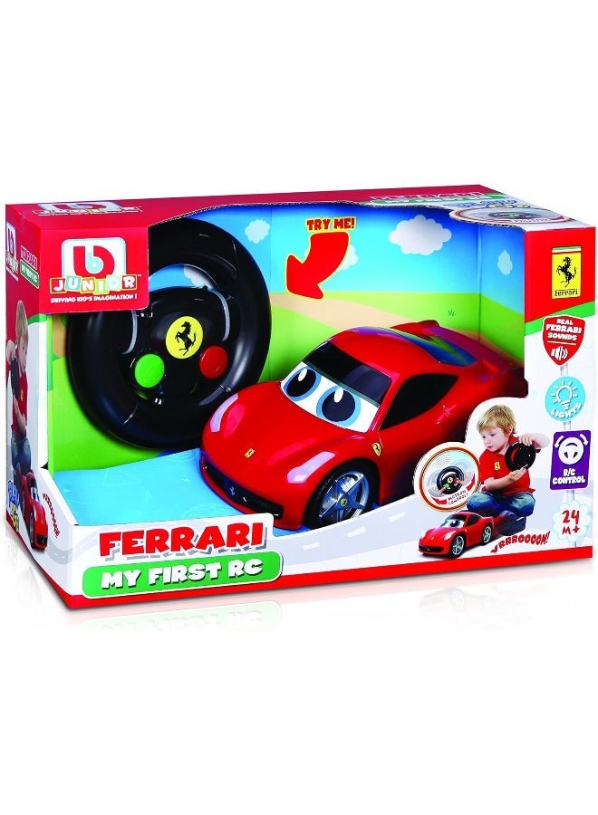 BB Junior BBJunior Ferrari My First RC 458 Italia - Image 1