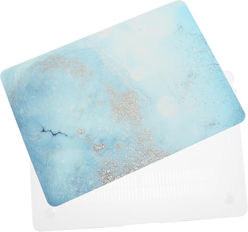 Laptop Shell Cover Protective Hard Case for Air 13.3 Inch A1932/a2179/a2337, Lightweight Sturdy Plastic Laptop Protective Skin, Marble Pattern Notebook Cover for Travel and Daily - Image 1