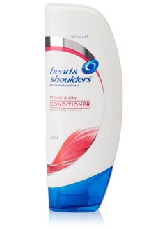 Head & Shoulders , Anti Dandruff Conditioner, Smooth & Silky For Frizzy, Dry & Chemically Treated Hair (Fresh), 170Ml,1 Count  - Image 1