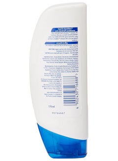 Head & Shoulders , Anti Dandruff Conditioner, Smooth & Silky For Frizzy, Dry & Chemically Treated Hair (Fresh), 170Ml,1 Count  - Image 2