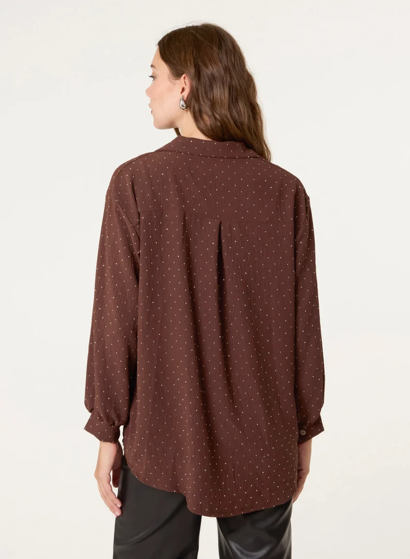 بلو فانيلا قميص ديامانتي