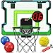 OKKIDY Mini Indoor Basketball Hoop Lightup Basketball Hoop with Electronic LED Scoreboard Small Outdoor Basketball Game Toys for 6 7 8 9 10 12 Year Old Girls Boys Kids Teen Adults Idea Gifts - Image 3
