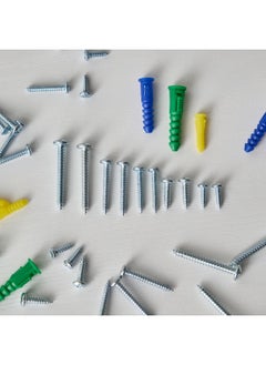 Home Box HBSO DIY 195-Piece Screws and Plug Kit  - Image 2