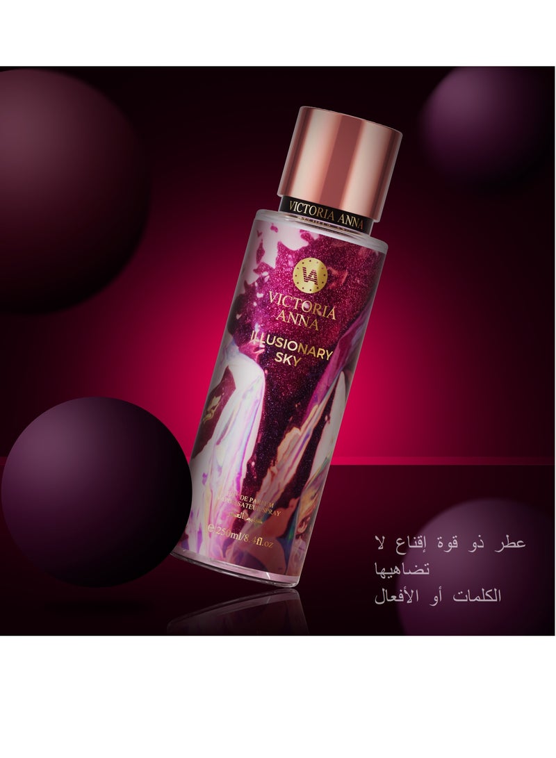 VICTORIA ANNA 250ml Fragrance Eau de Toilette Gift Sets body spray - Image 5