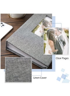 Marspark 3 Pieces Photo Album For 4X6 300 Photos Picture Linen Cover Photo Book Picture Book For Wedding Family Anniversary Baby3 Colors  - Image 4