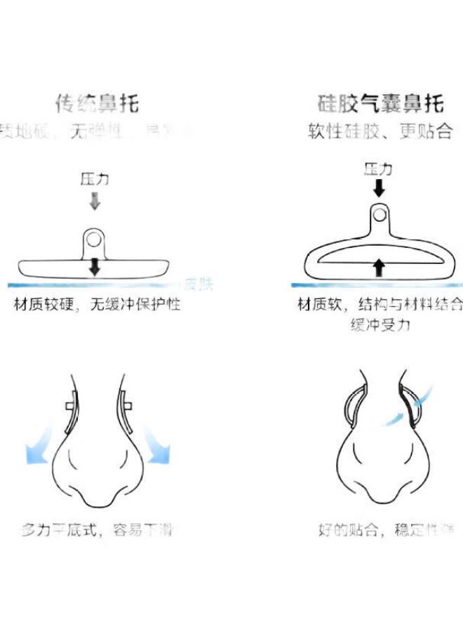 Oona Dr. Eyeglasses Nose Pads Nose Pads Airbag Silicone Anti-Slip Eyeglasses Accessories Screwdriver Set D - Image 1