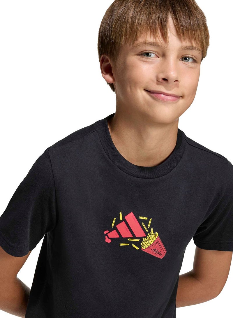 Adidas Food Pack Graphic T-Shirt Junior - Image 3