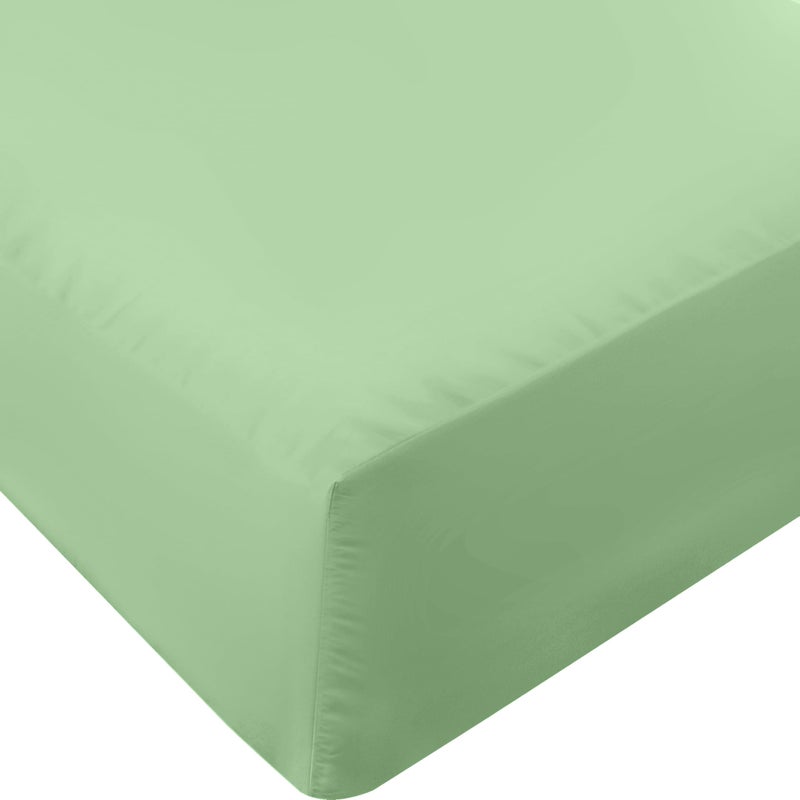 Utopia Bedding Queen Fitted Sheet - Bottom Sheet - Deep Pocket - Soft Microfiber - Shrinkage and Fade Resistant - Easy Care -1 Fitted Sheet Only (Sage Green) - Image 1