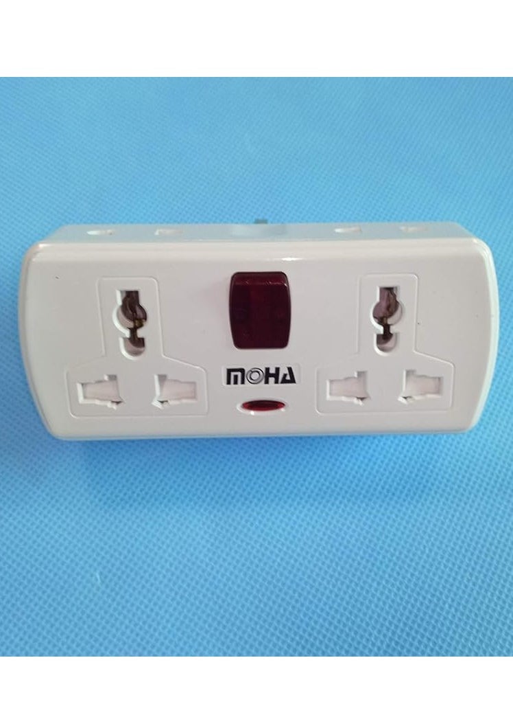 MOHA MOHA Universal Socket Multiway Direct Plug in Adaptor 77-2116 No USB Out Put  - Image 5