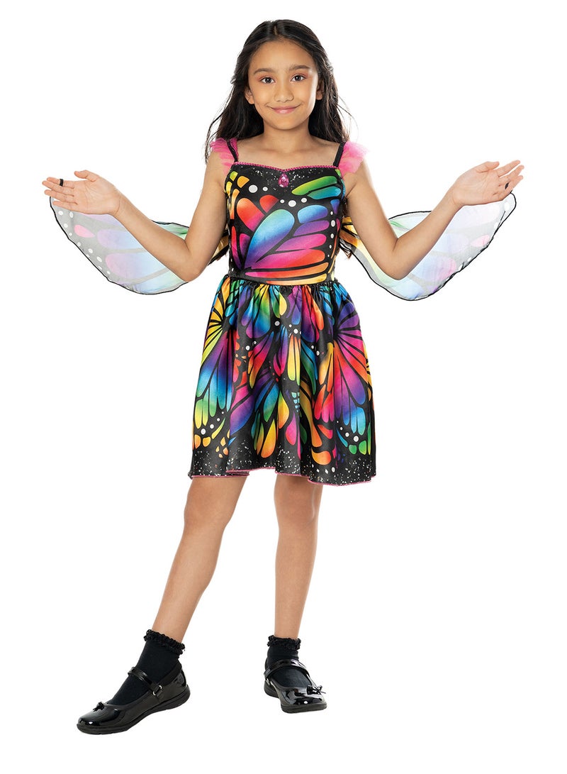 Rubies Butterfly Dress Child's Costume - Size Extra Small (3-4 Years) - Image 1
