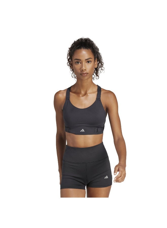 Adidas Fastim L Hs Bra Black Training Bra For Women XS A-B - Image 3