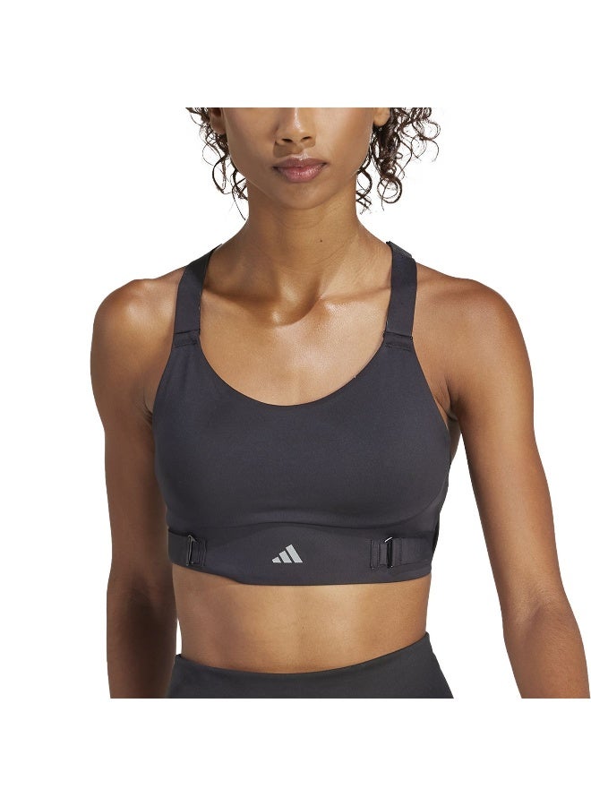 Adidas Fastim L Hs Bra Black Training Bra For Women XS A-B - Image 4