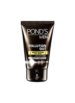 Pond's Men Pollution Out Activated Charcoal Deep Clean Facewash 50 G  - Image 2