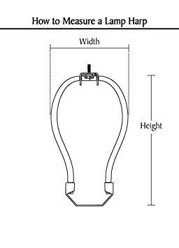 Aspen Creative 20006-2 Saddle, 10" Lamp Harp, Satin Nickel - Image 5