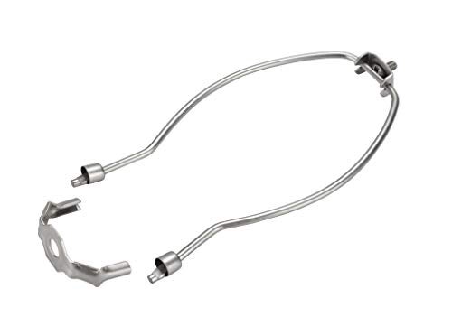 Aspen Creative 20006-2 Saddle, 10" Lamp Harp, Satin Nickel - Image 2