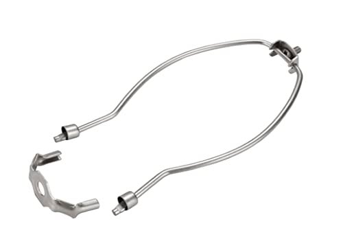 Aspen Creative 20006-2 Saddle, 10" Lamp Harp, Satin Nickel - Image 4