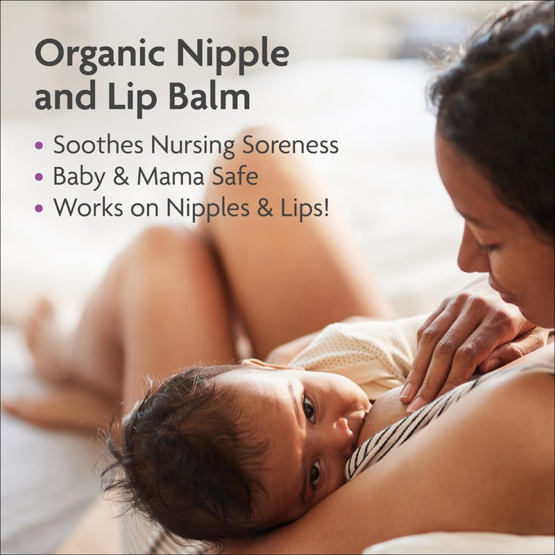 TriLASTIN Vitamin-Infused Nipple and Lip Balm | Breastfeeding Essentials | Lanolin-Free Nipple Cream | Nipple Butter | Postpartum Must-Haves - Image 2