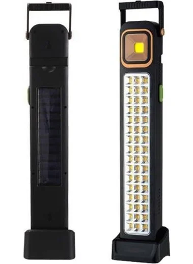 Ceturn Global CLZ303 5-Function Floodlight with 48 LEDs Rechargeable with Solar Energy, illumination PR-3838