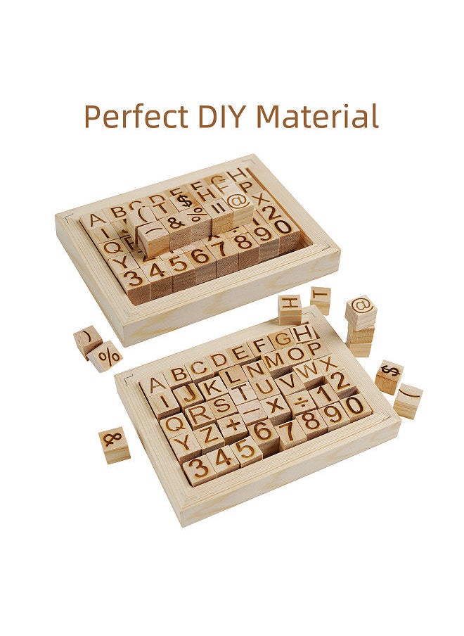 Two Trees Unfinished Wooden Blocks 15mm Pack of 50 Small Wood Cubes for Laser Engraver Crafts Making and DIY Home Decor Engraving Projects  - Image 4