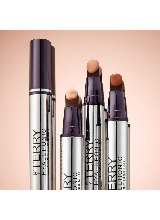 BY TERRY Hyaluronic Hydraconcealer Buildable Coverage Cream Concealer Brightens & Protects Vegan Formula 100 Fair 0.22 Oz  - Image 4