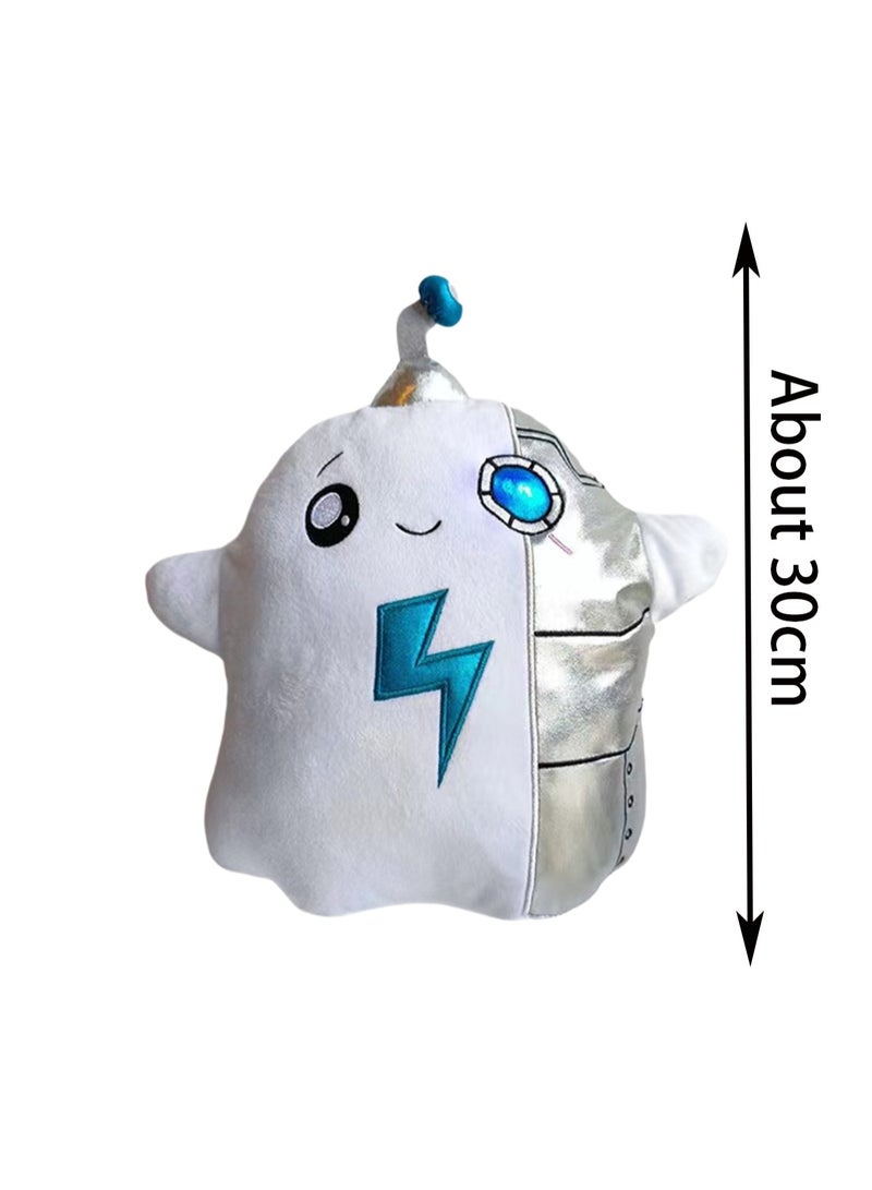 30cm Robot Plush Toy, Box Plush Doll Pajamas Little Hero Animation Game Peripheral Plush Doll Boy Girl Birthday Gift - Image 2