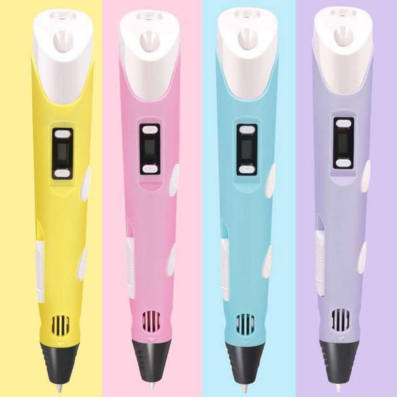Russian version 3D printing pen, 3D painting and drawing pen, DIY craft, educational toy for children and students. - Image 2
